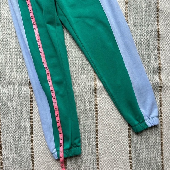 Nike Women's Sportswear Team Blue Green High Rise Fleece Joggers Women’s Size XS - Picture 3 of 10